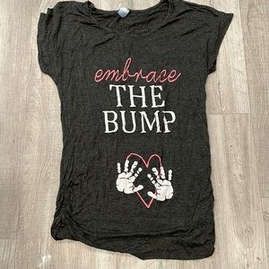 “Embrace the Bump” Maternity Tee